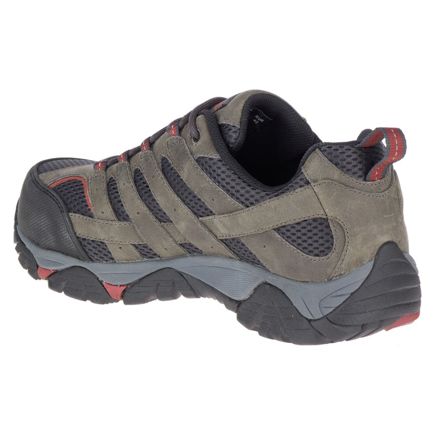 Chaussure de Securite Merrell Moab Vertex Vent Comp Toe Vert Foncé Olive Homme | L.M.QGEG